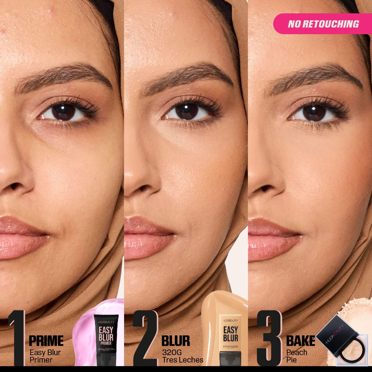 Easy Blur Natural Airbrush Foundation with Niacinamide