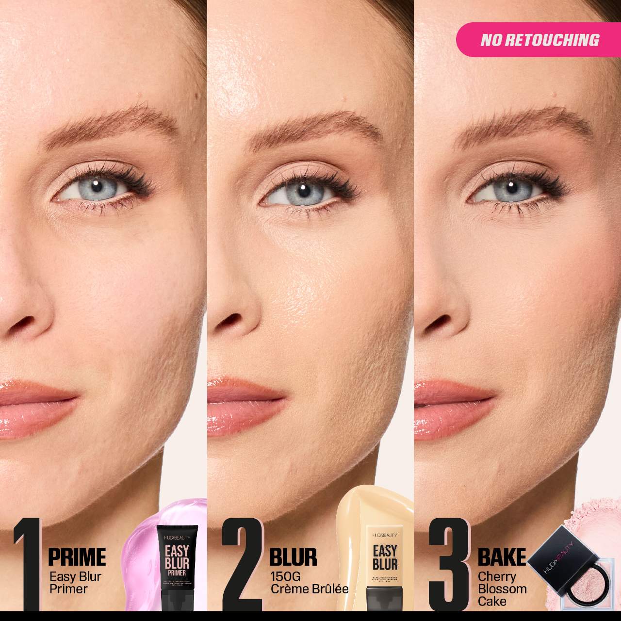 Easy Blur Natural Airbrush Foundation with Niacinamide