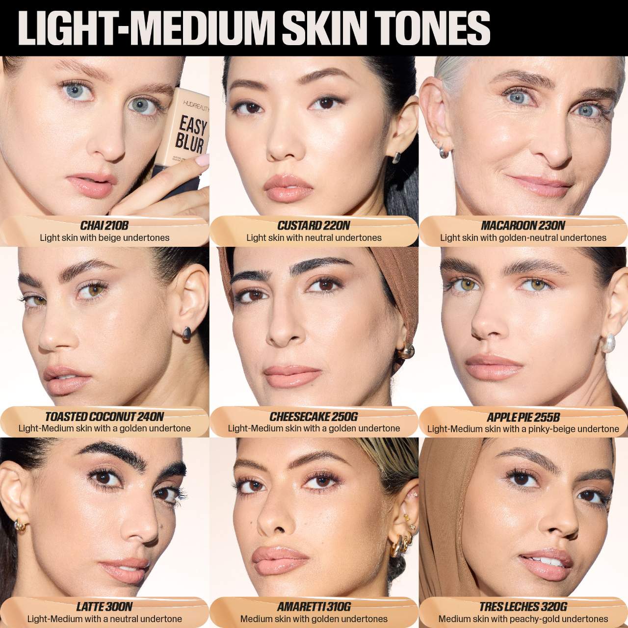 Easy Blur Natural Airbrush Foundation with Niacinamide