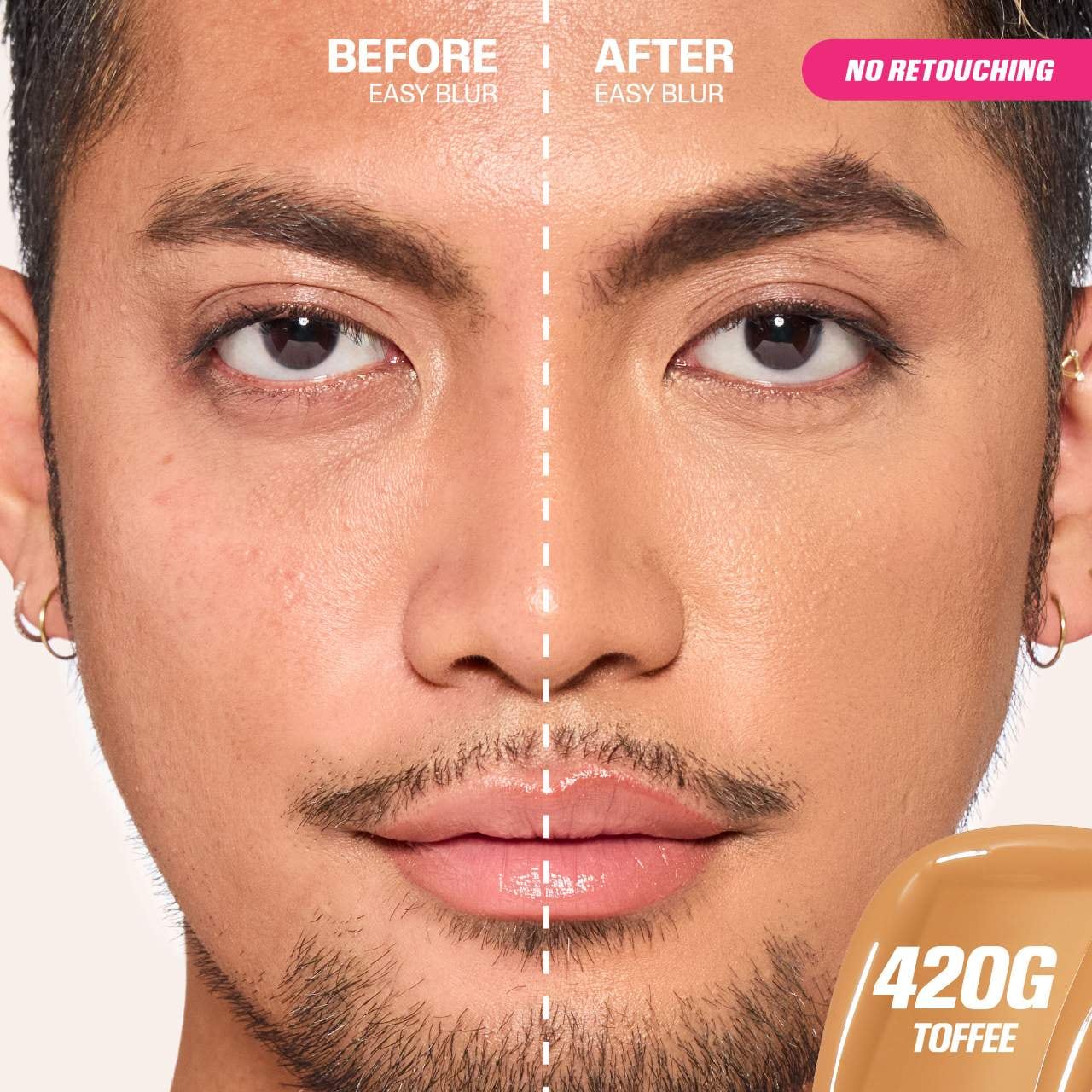 Easy Blur Natural Airbrush Foundation with Niacinamide