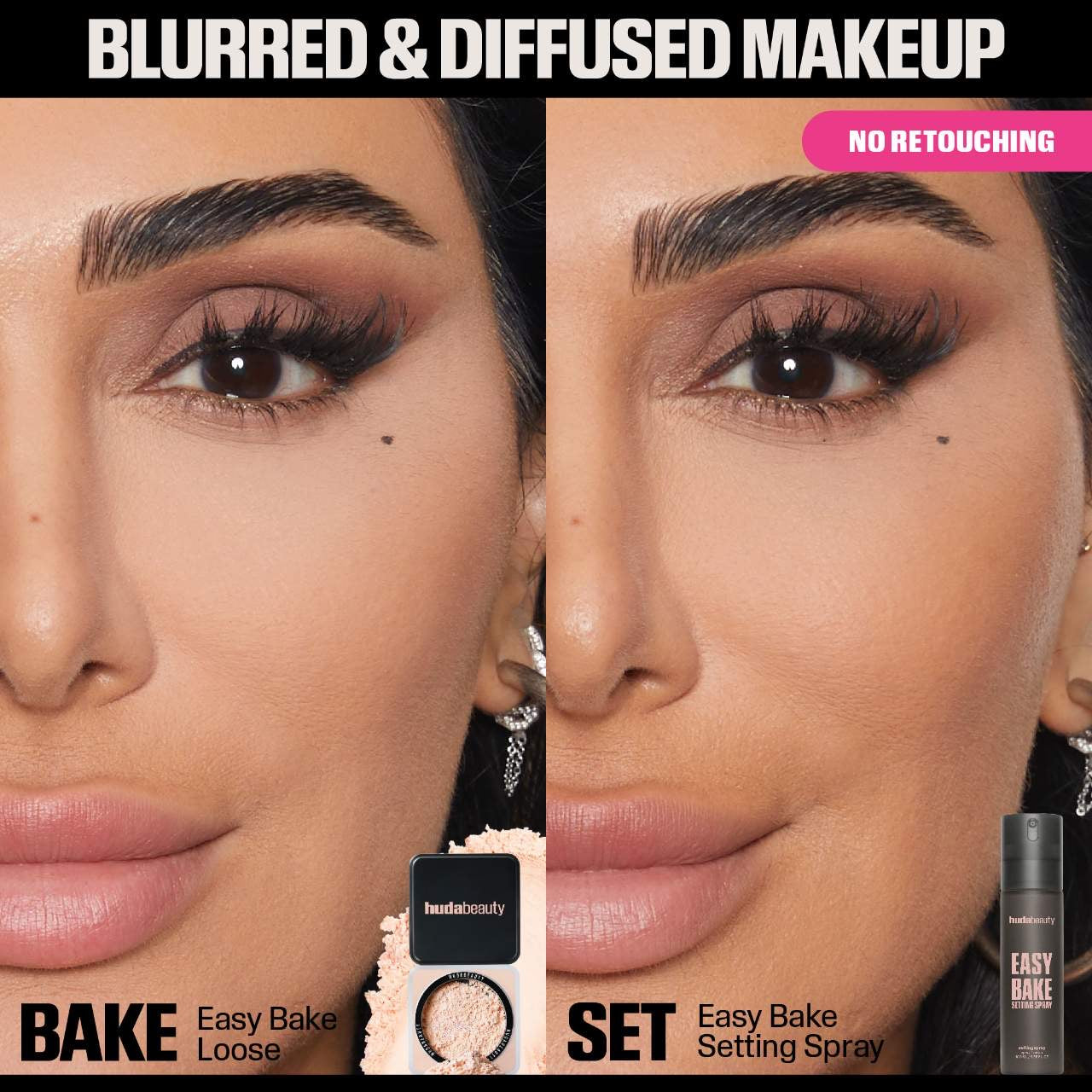 Mini Easy Bake Blurring Setting Spray with 16-Hour Wear
