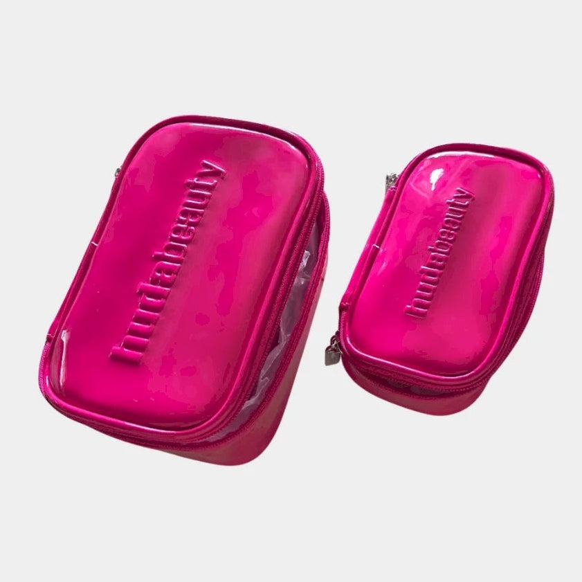 Pink Makeup Bag Set