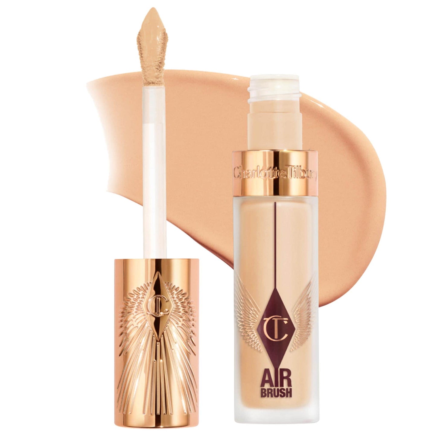 Airbrush Flawless Crease-Proof Long-Wear Blur Concealer with Hyaluronic Acid
