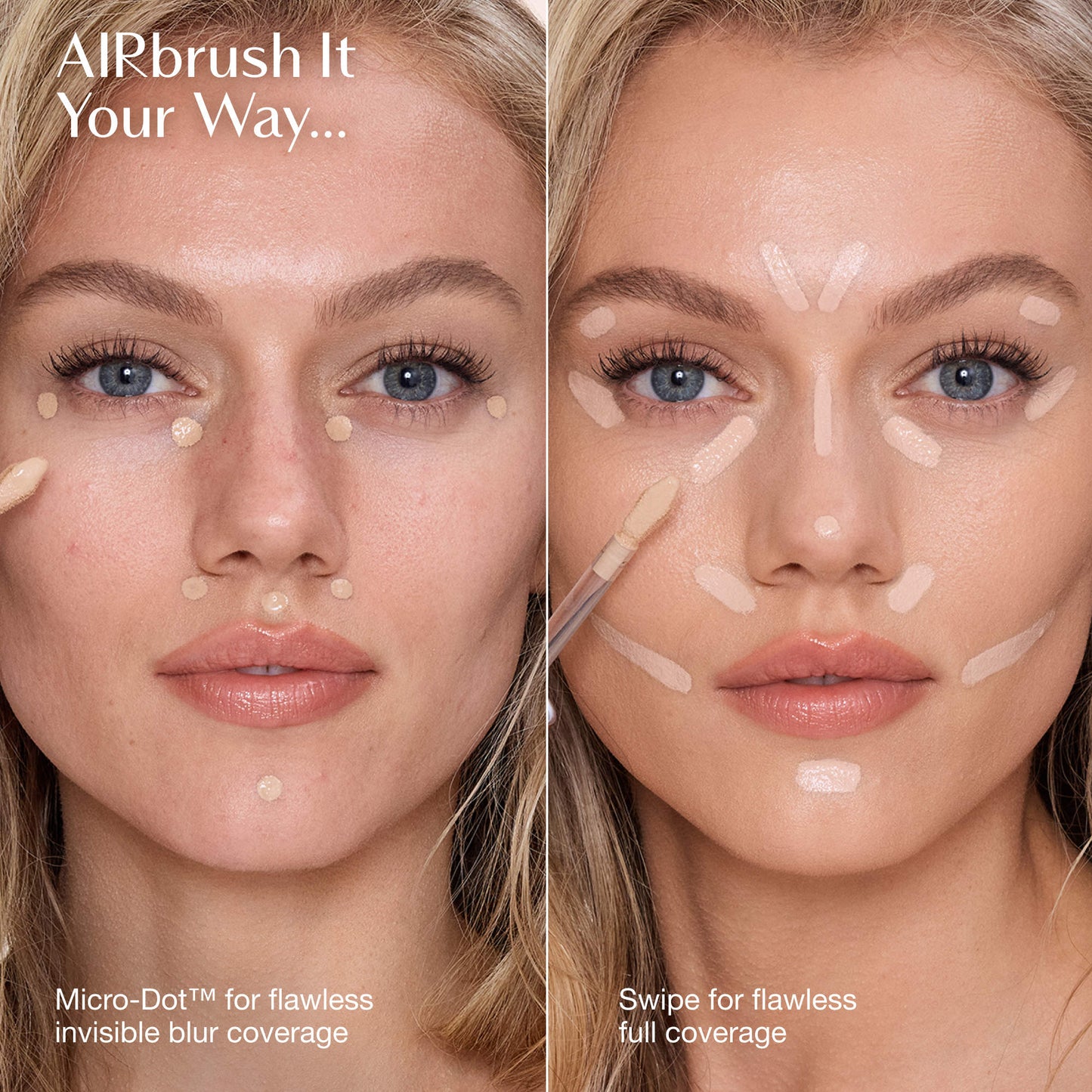 Airbrush Flawless Crease-Proof Long-Wear Blur Concealer with Hyaluronic Acid