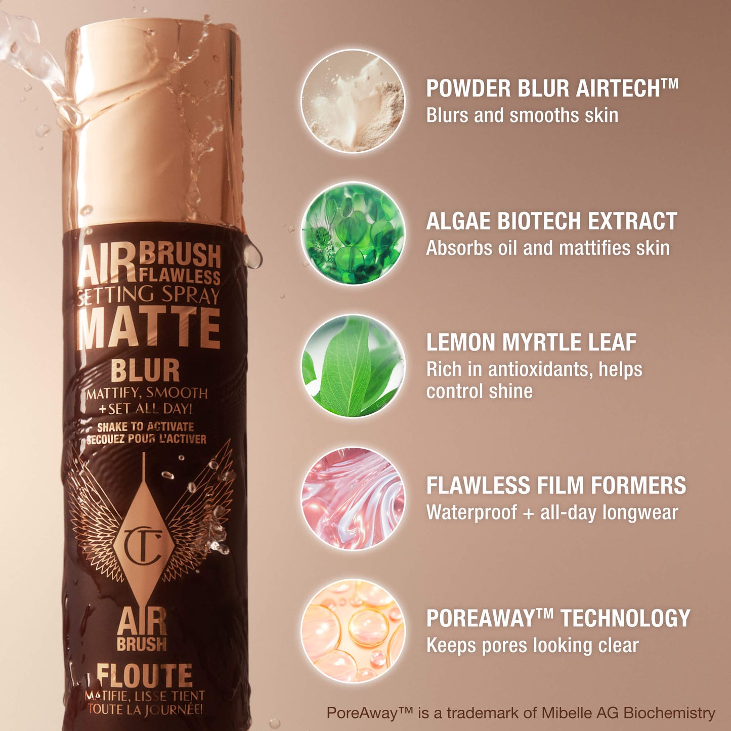 Airbrush Flawless Matte Blurring & Waterproof Setting Spray