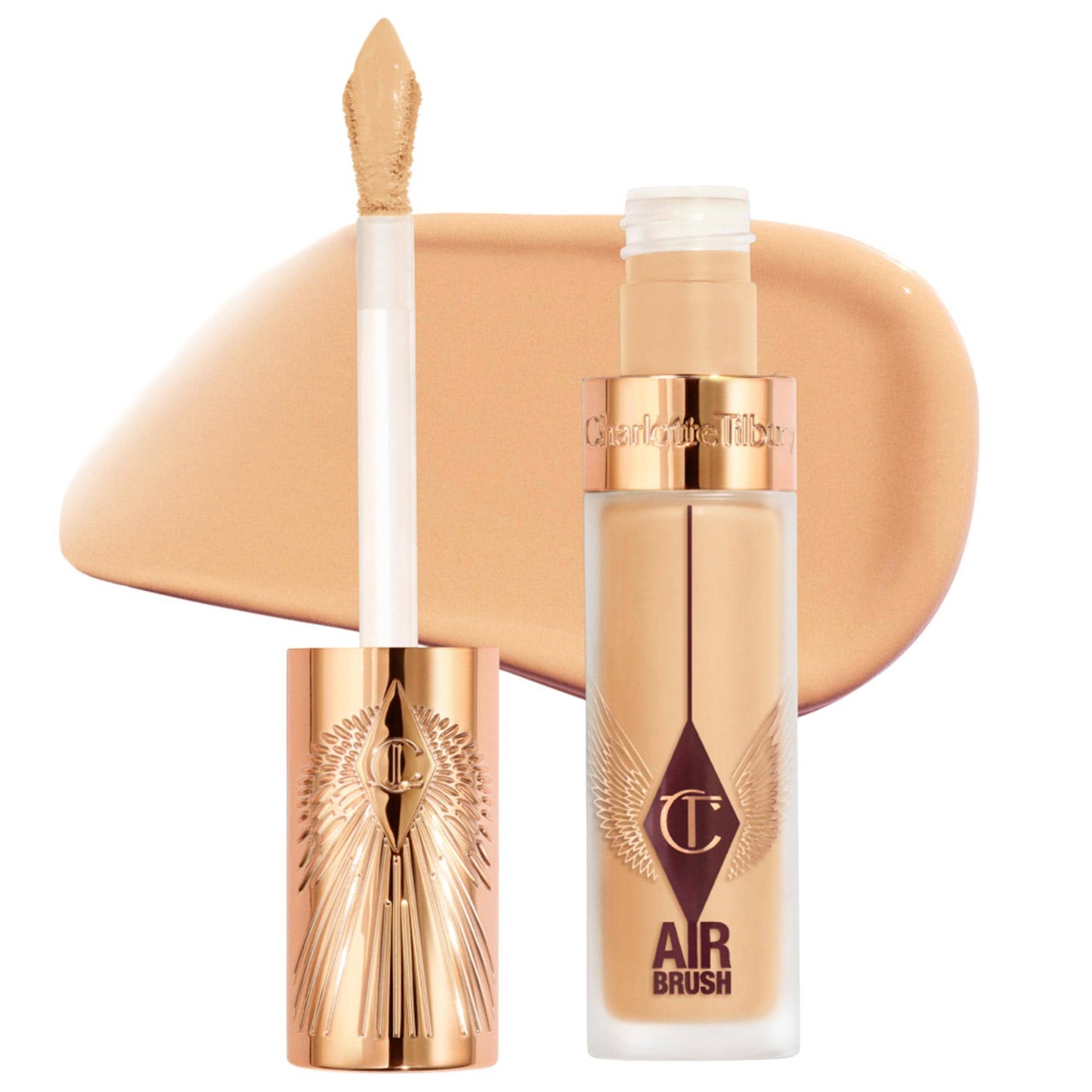 Airbrush Flawless Crease-Proof Long-Wear Blur Concealer with Hyaluronic Acid