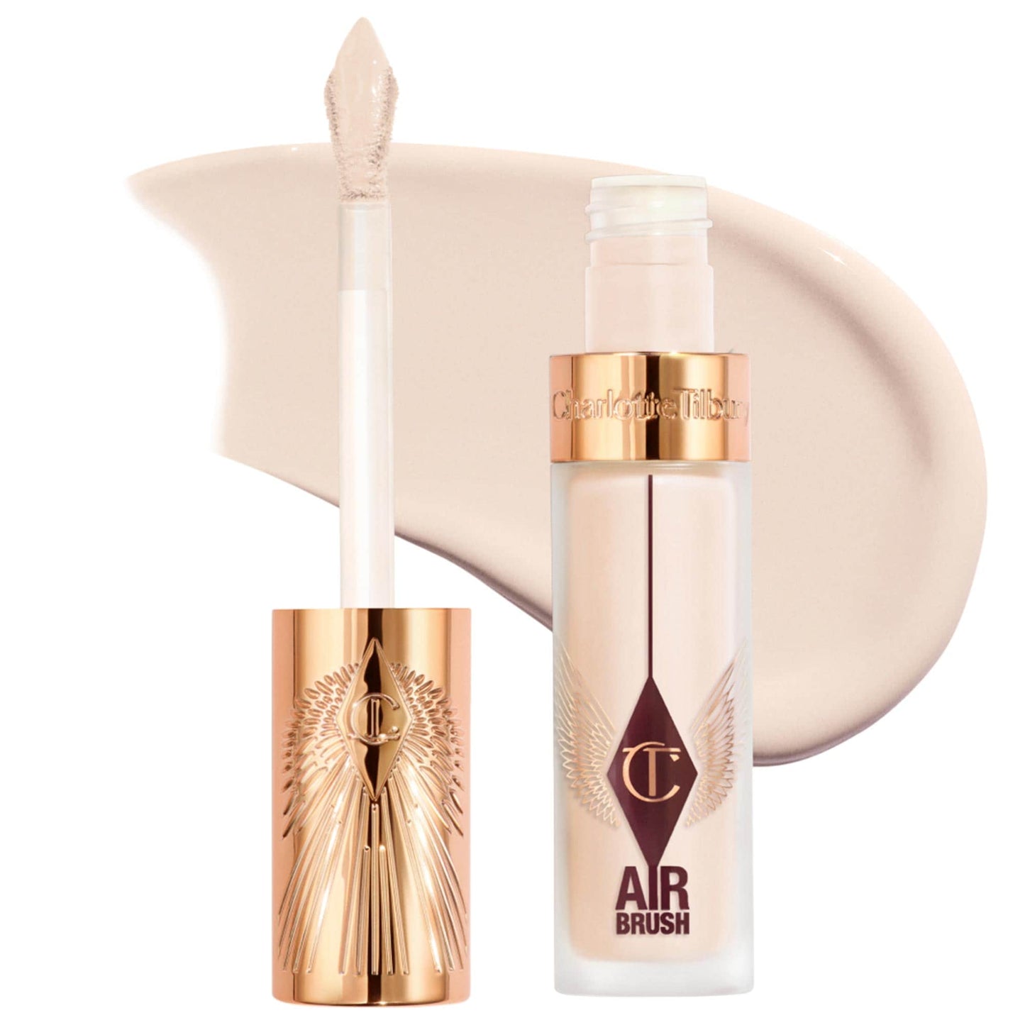 Airbrush Flawless Crease-Proof Long-Wear Blur Concealer with Hyaluronic Acid