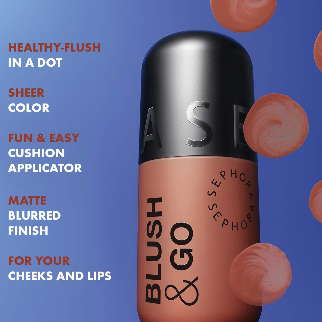 Blush and Go Longwear Matte Liquid Blush For Lip and Cheek