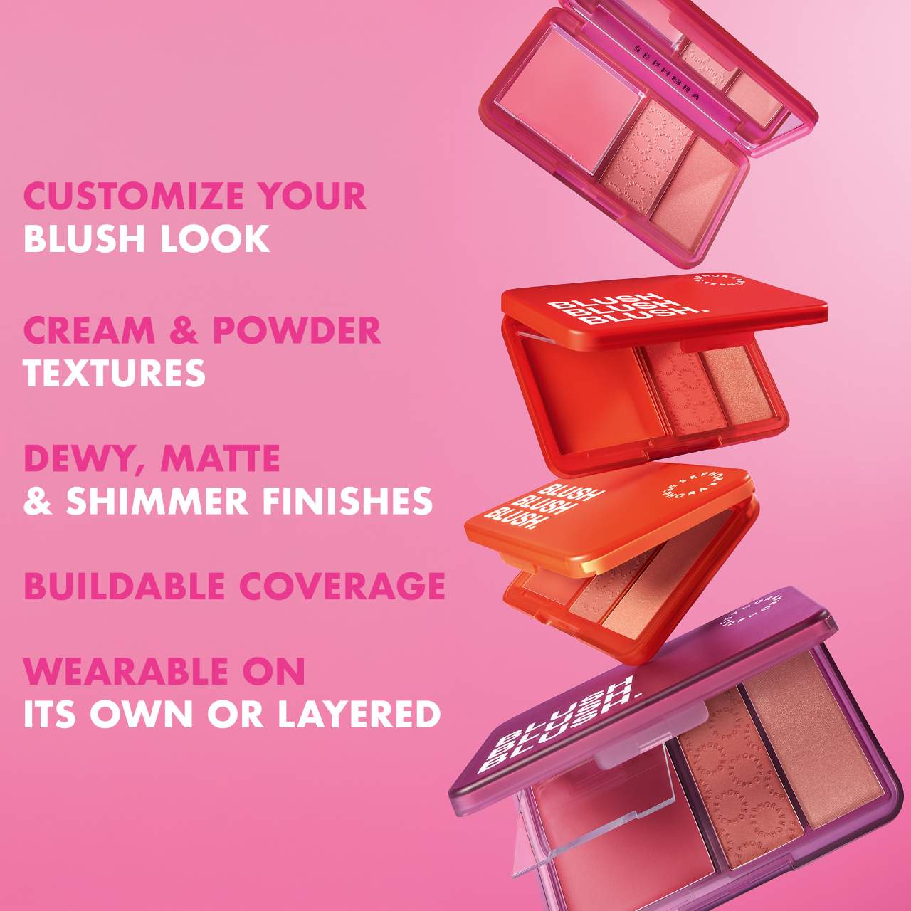 Blush Blush Blush Cream & Powder Palette