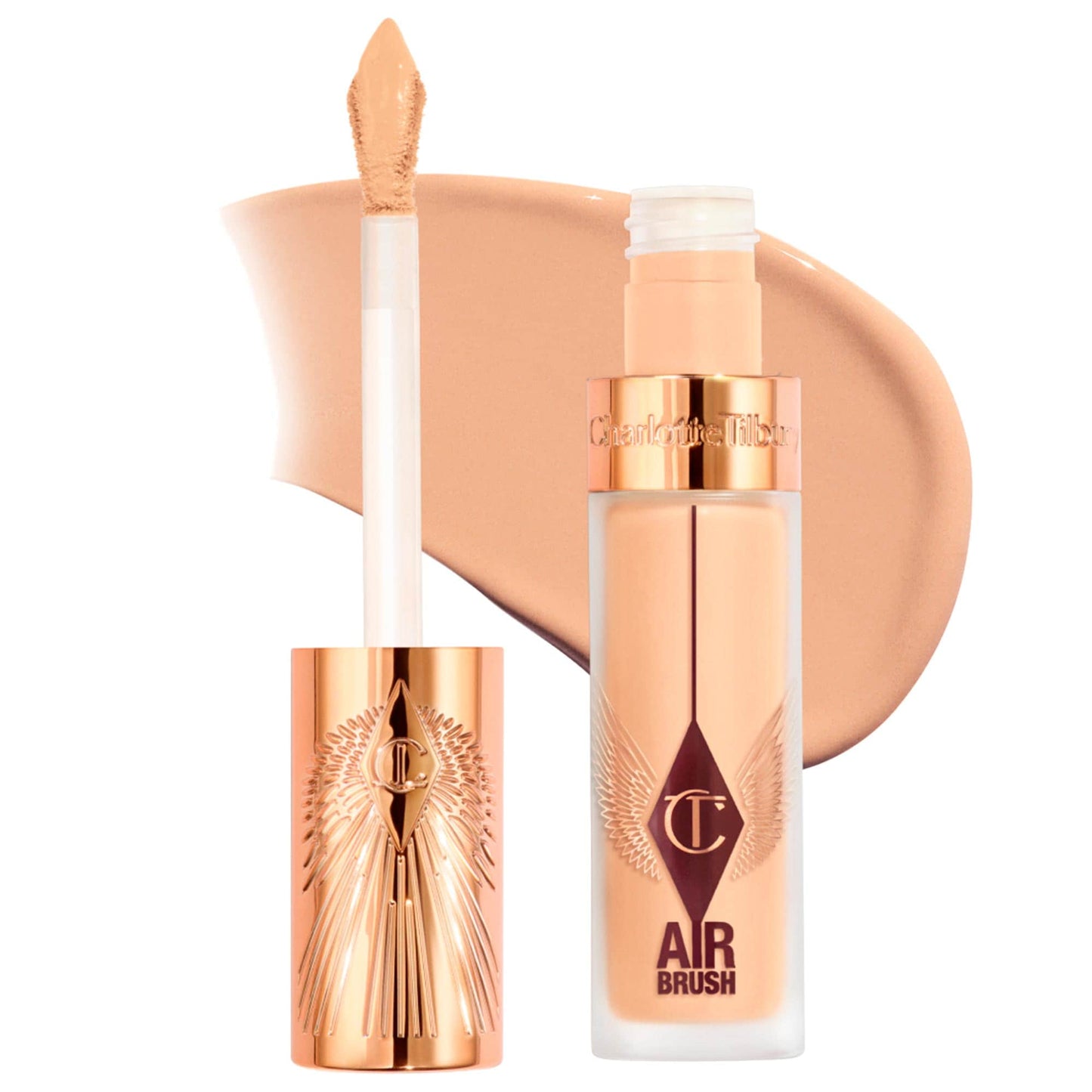 Airbrush Flawless Crease-Proof Long-Wear Blur Concealer with Hyaluronic Acid