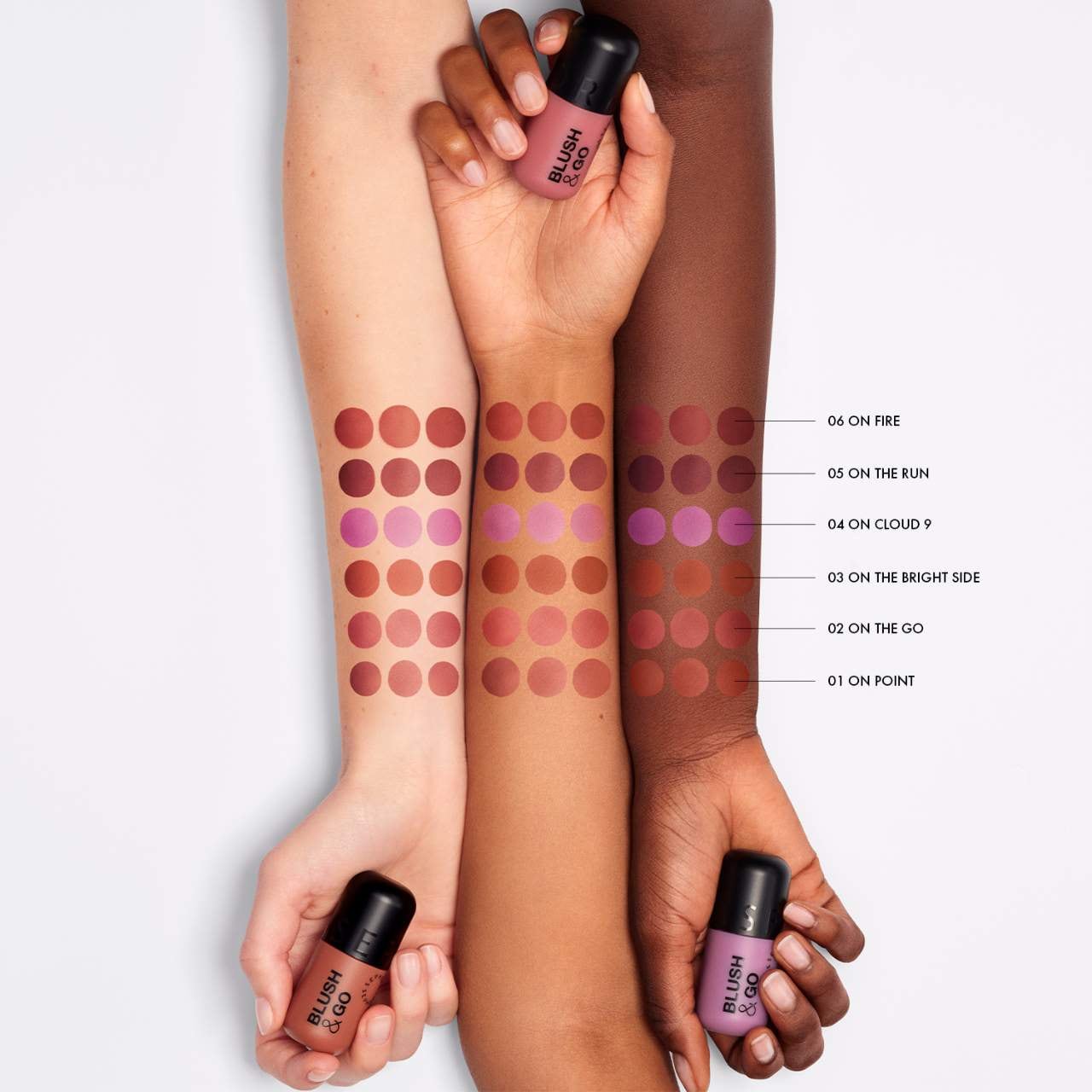 Blush and Go Longwear Matte Liquid Blush For Lip and Cheek