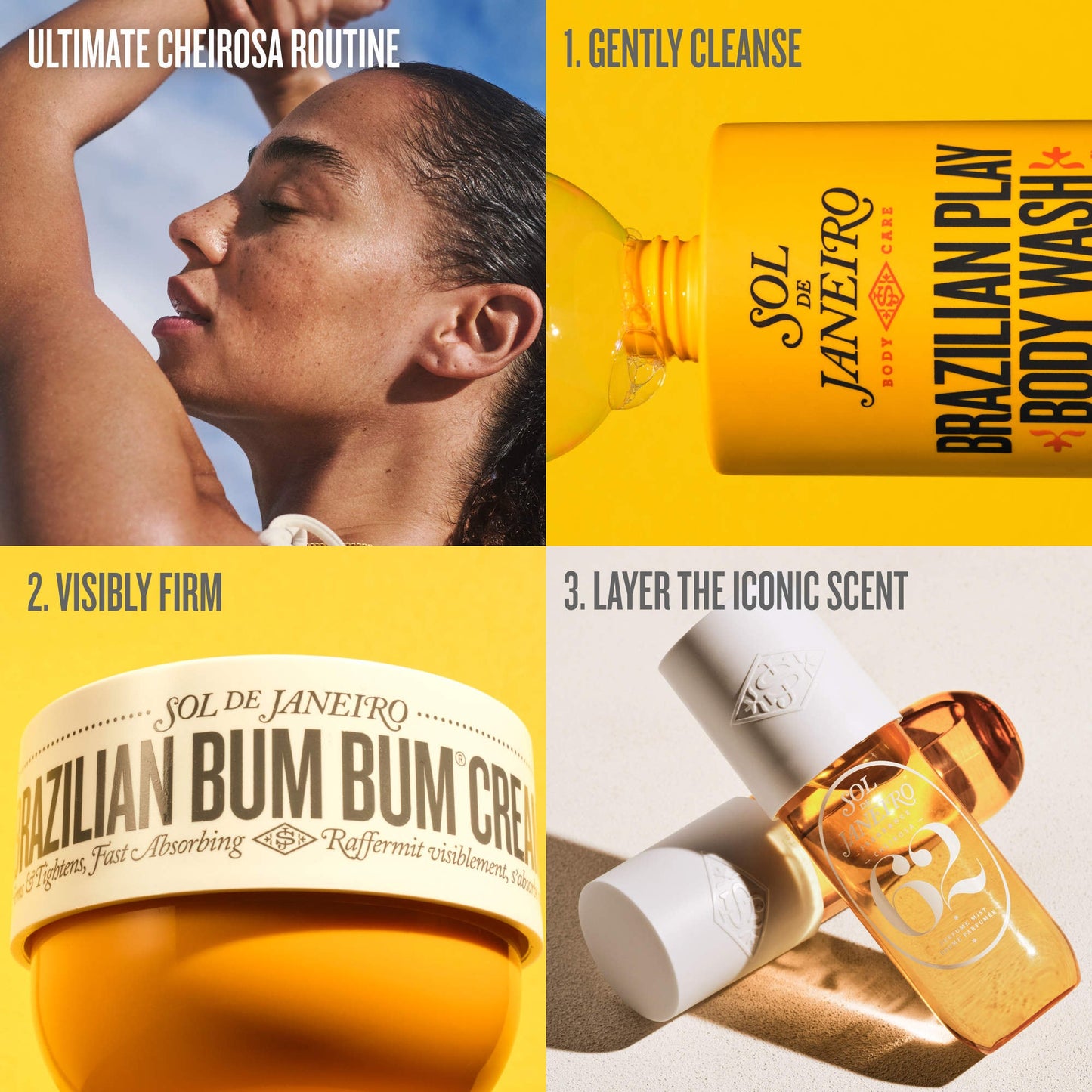 Mini Cheirosa 62 Bum Bum Hair & Body Perfume Mist