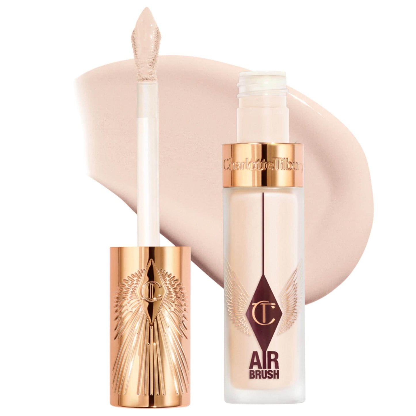 Airbrush Flawless Crease-Proof Long-Wear Blur Concealer with Hyaluronic Acid