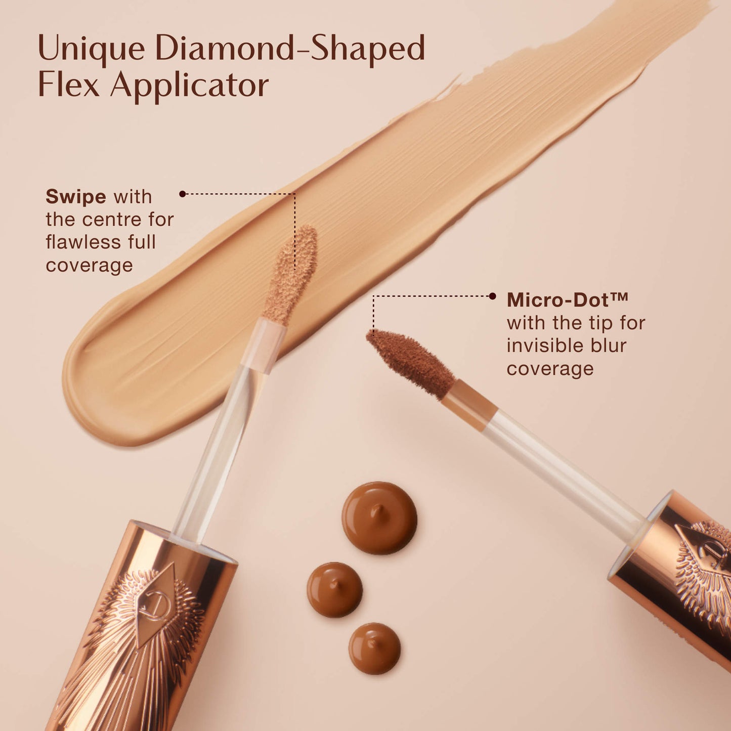 Airbrush Flawless Crease-Proof Long-Wear Blur Concealer with Hyaluronic Acid