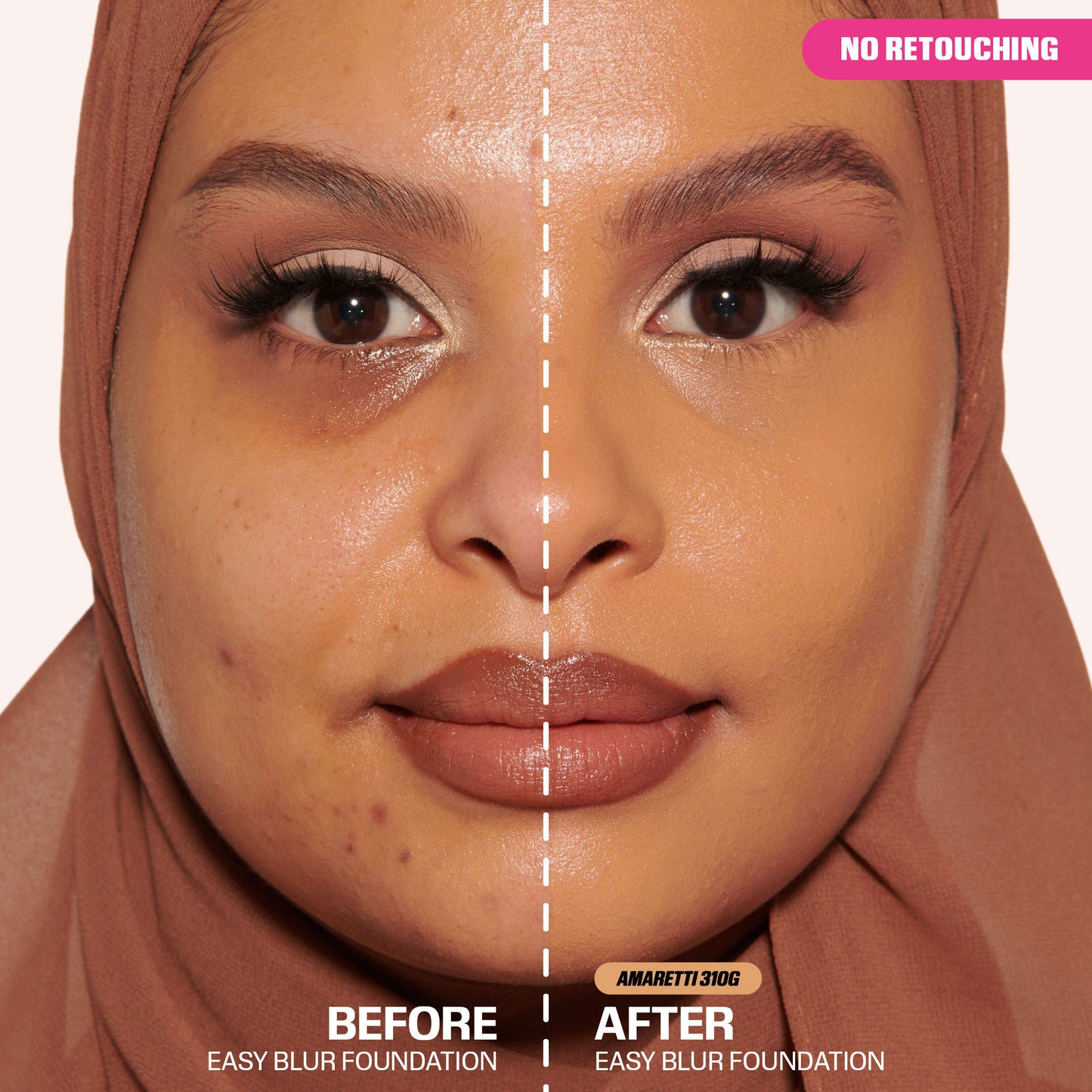 Easy Blur Natural Airbrush Foundation with Niacinamide