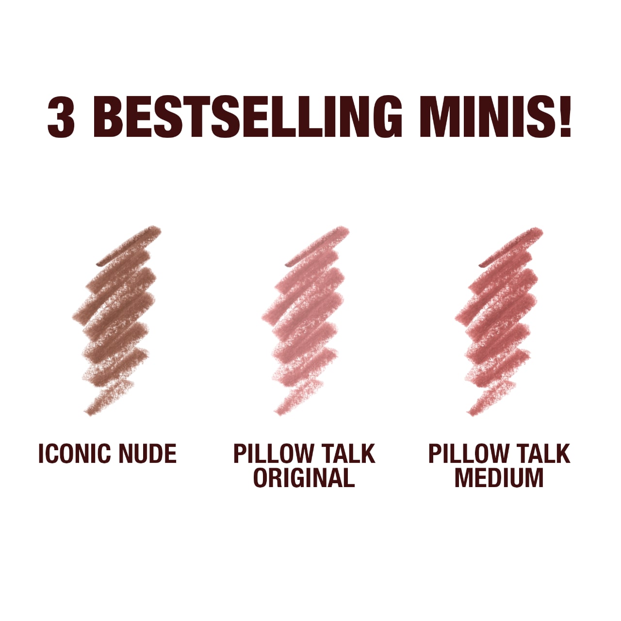 Mini Iconic Lip Cheat Lip Liner Trio