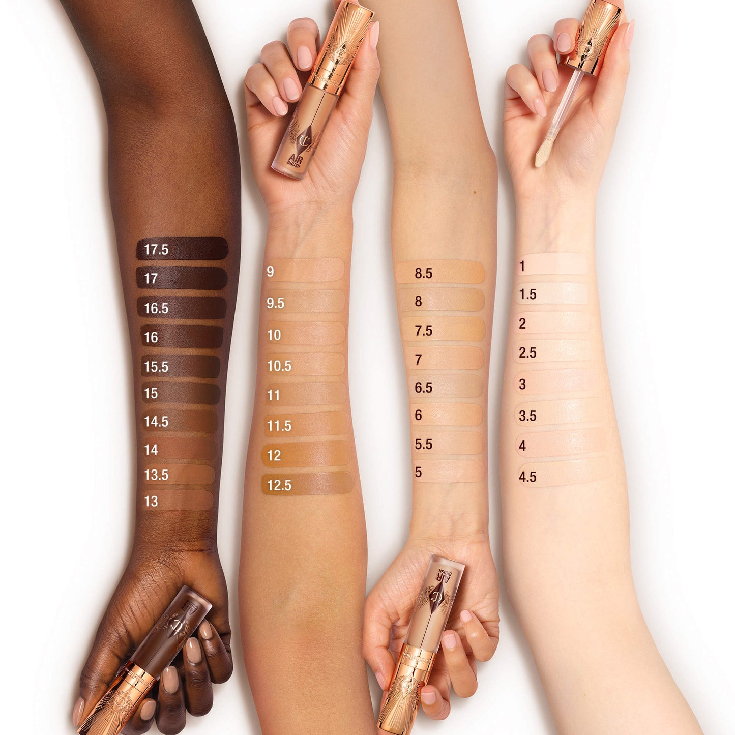 Airbrush Flawless Crease-Proof Long-Wear Blur Concealer with Hyaluronic Acid