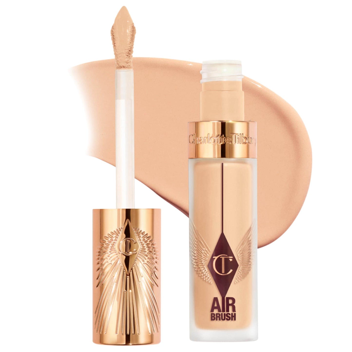 Airbrush Flawless Crease-Proof Long-Wear Blur Concealer with Hyaluronic Acid