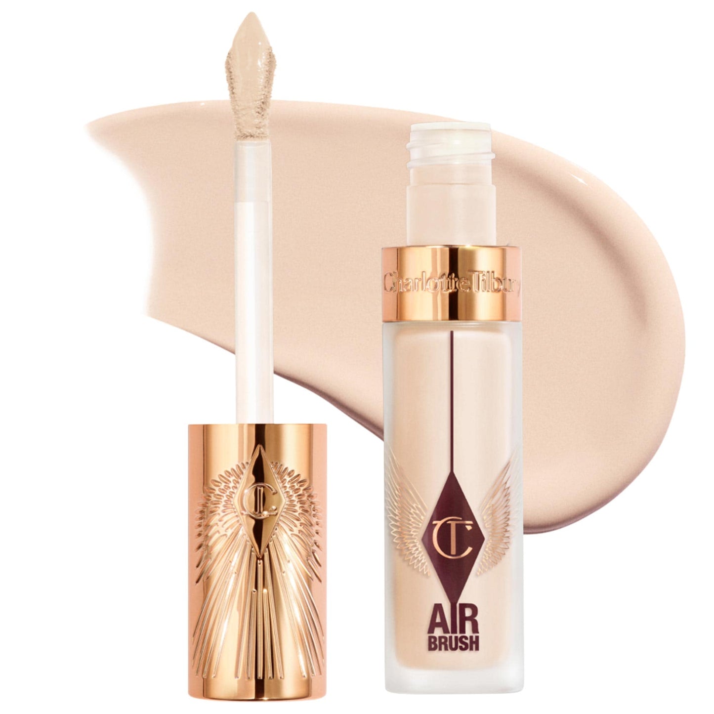 Airbrush Flawless Crease-Proof Long-Wear Blur Concealer with Hyaluronic Acid