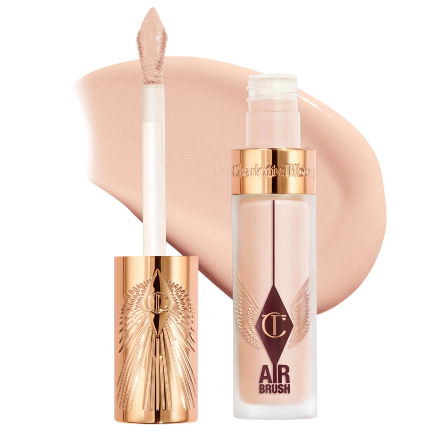 Airbrush Flawless Crease-Proof Long-Wear Blur Concealer with Hyaluronic Acid