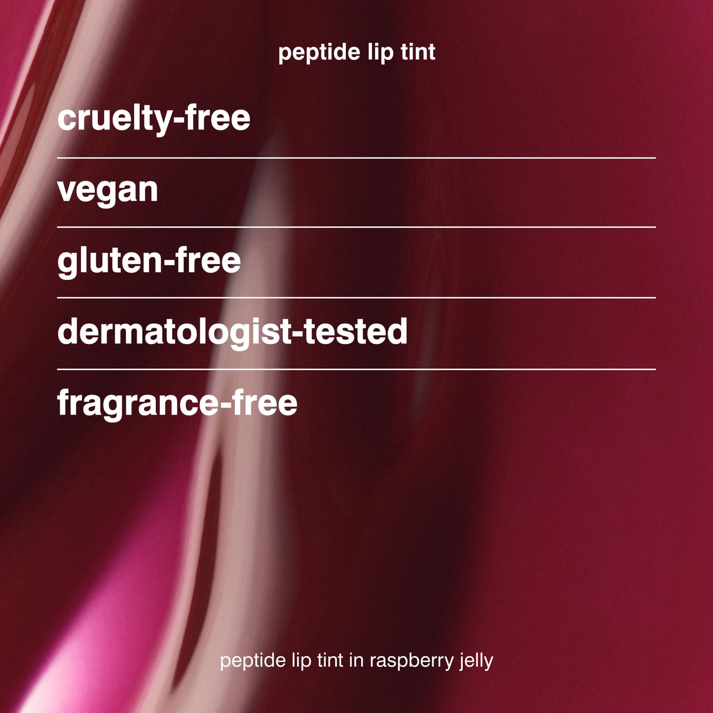 Peptide Lip Tint Nourishing Glaze