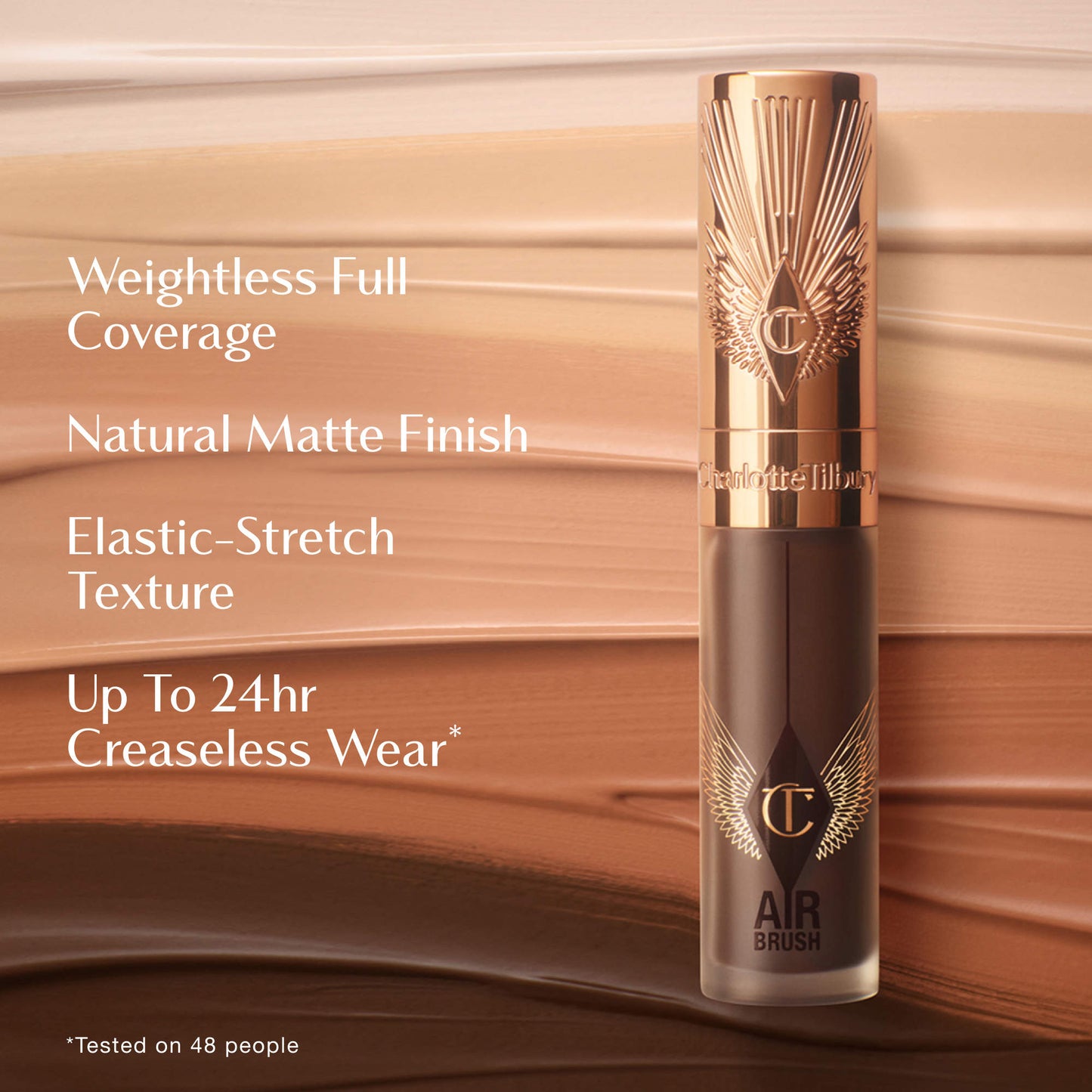 Airbrush Flawless Crease-Proof Long-Wear Blur Concealer with Hyaluronic Acid