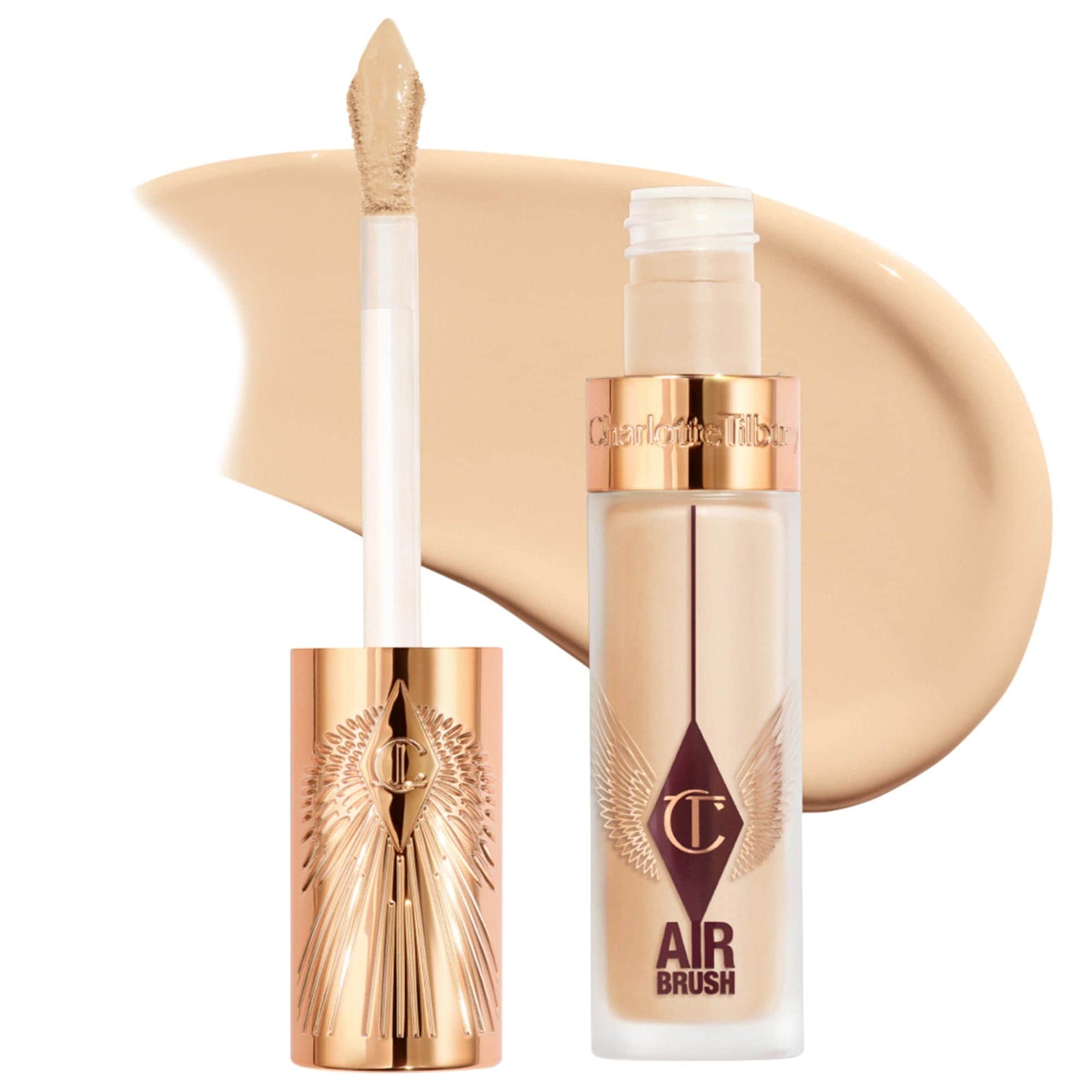 Airbrush Flawless Crease-Proof Long-Wear Blur Concealer with Hyaluronic Acid