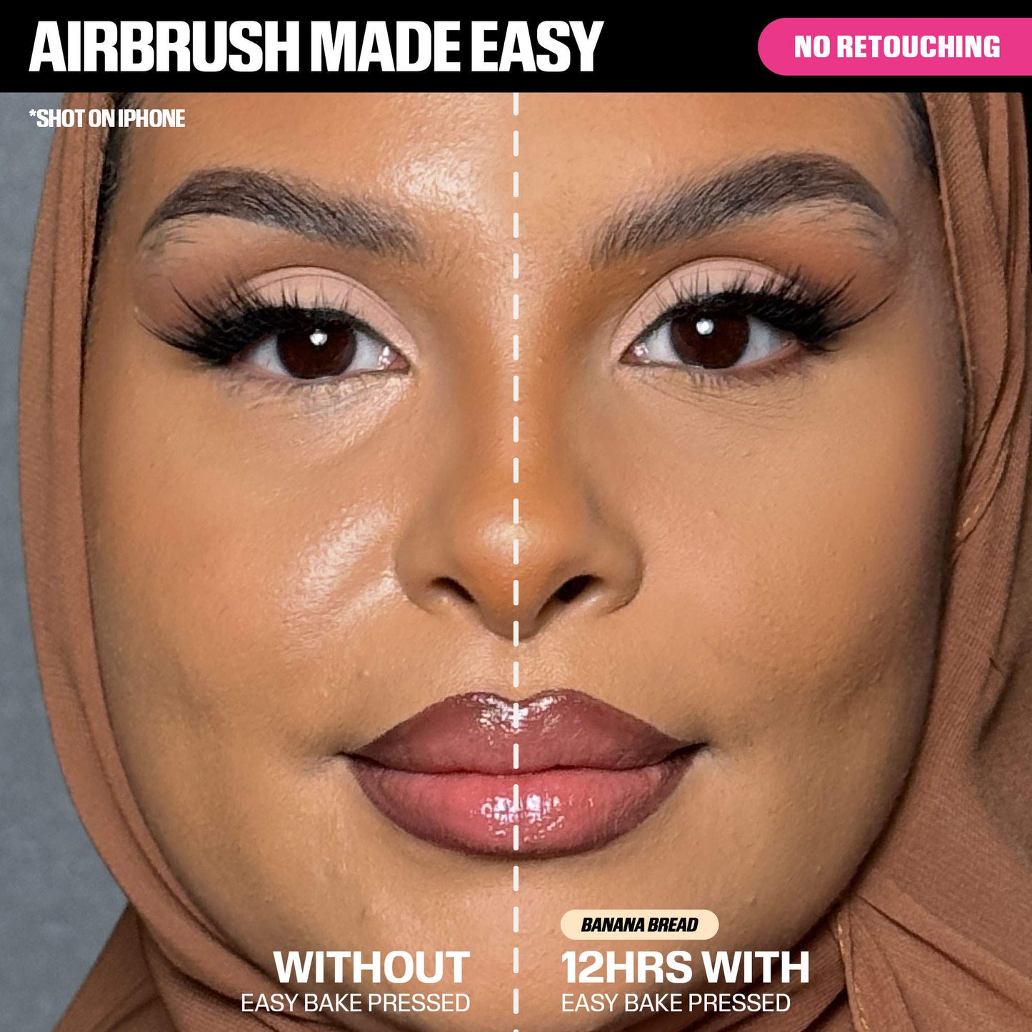 Easy Bake Airbrush Matte Pressed Setting Powder