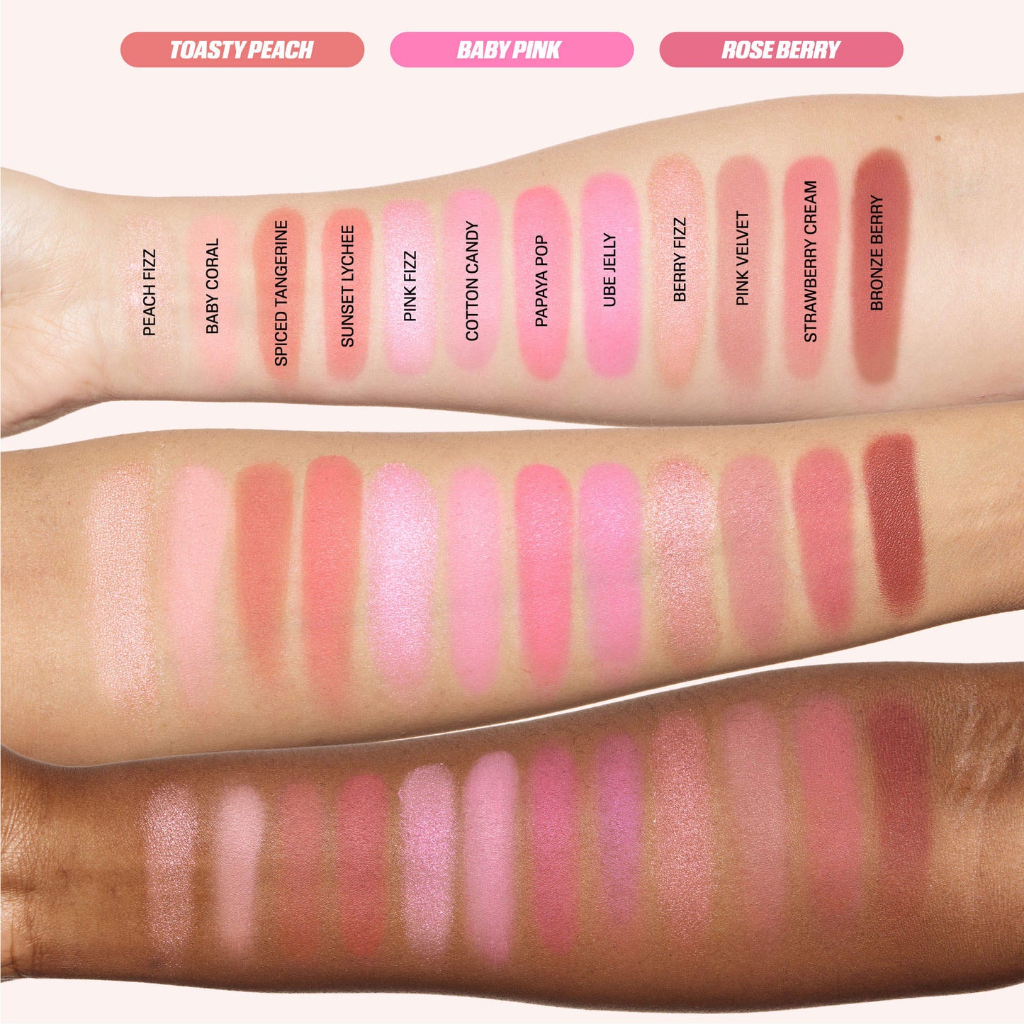 Blush Filter Blurring Blushlighters Palette