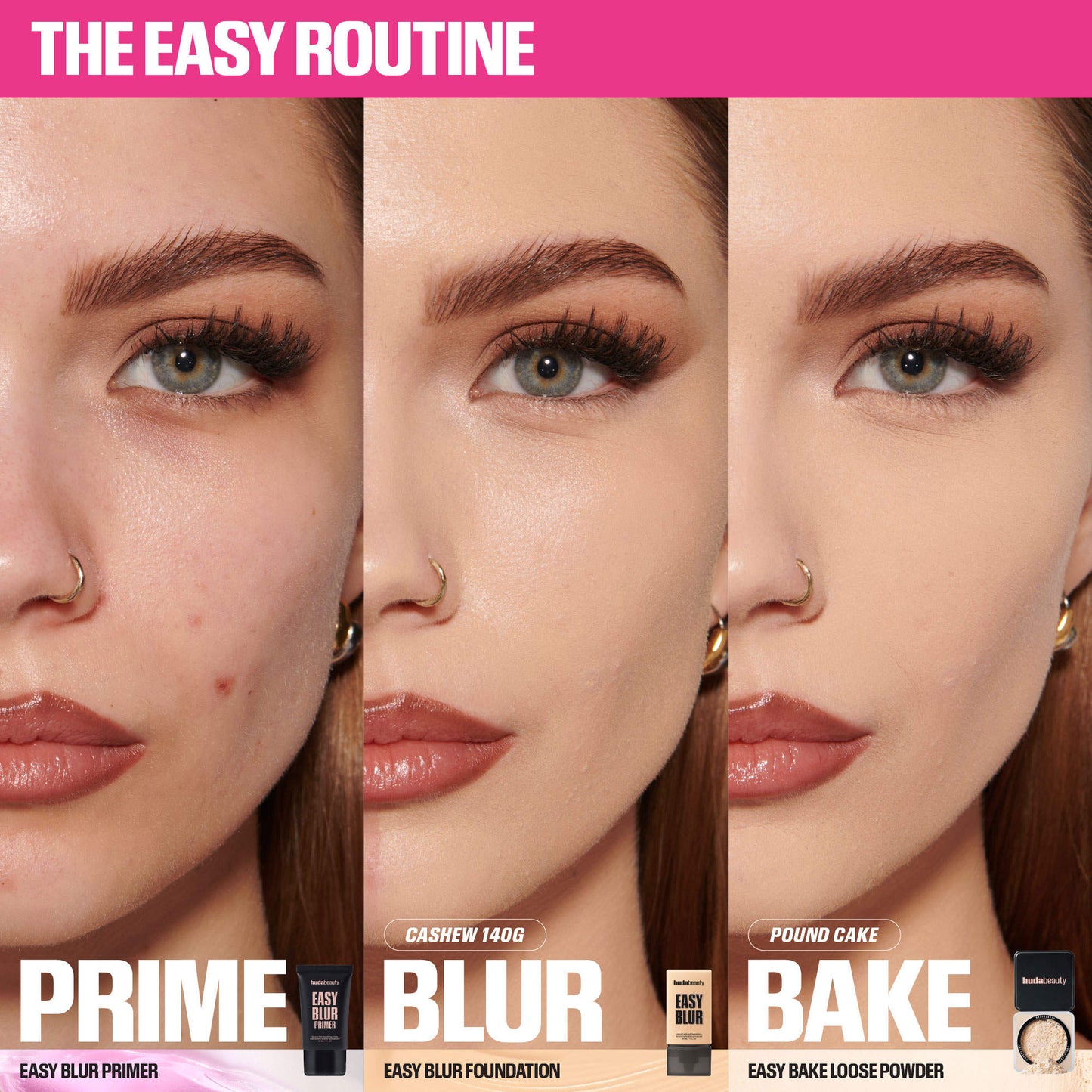 Easy Blur Natural Airbrush Foundation with Niacinamide