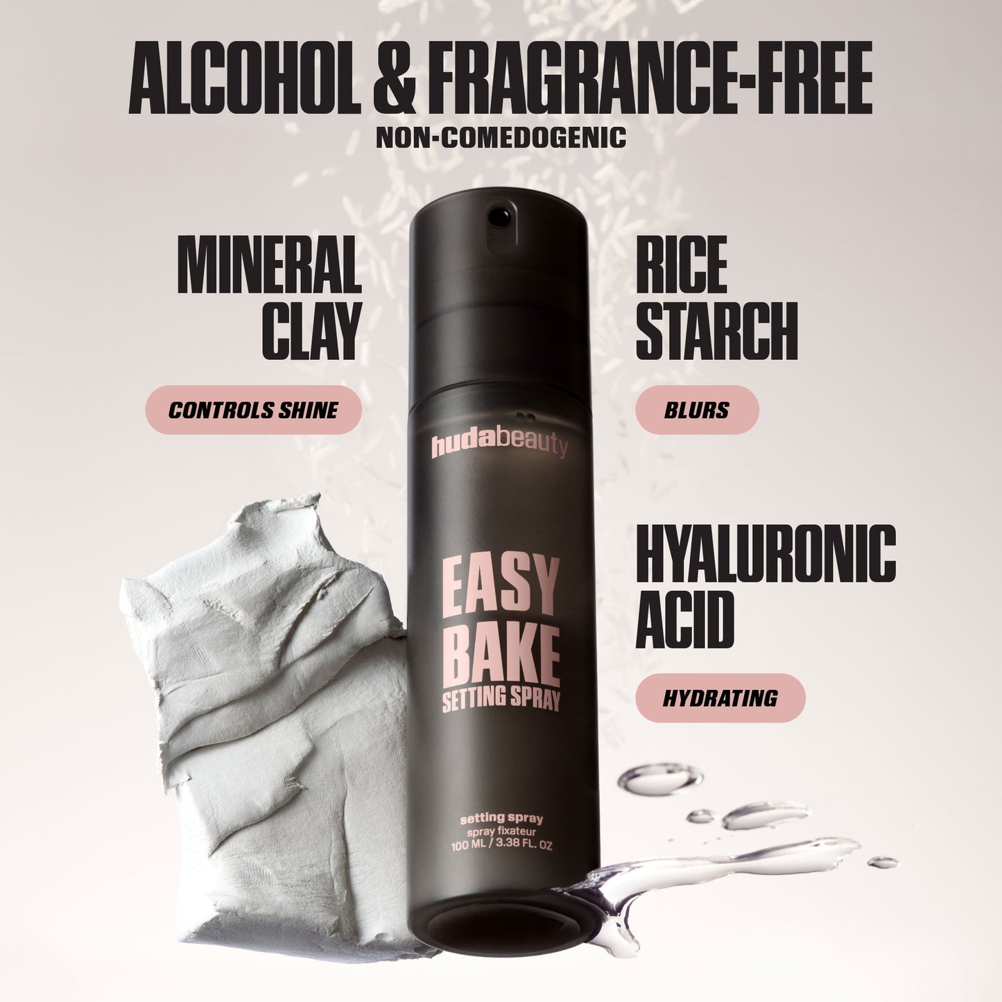 Mini Easy Bake Blurring Setting Spray with 16-Hour Wear