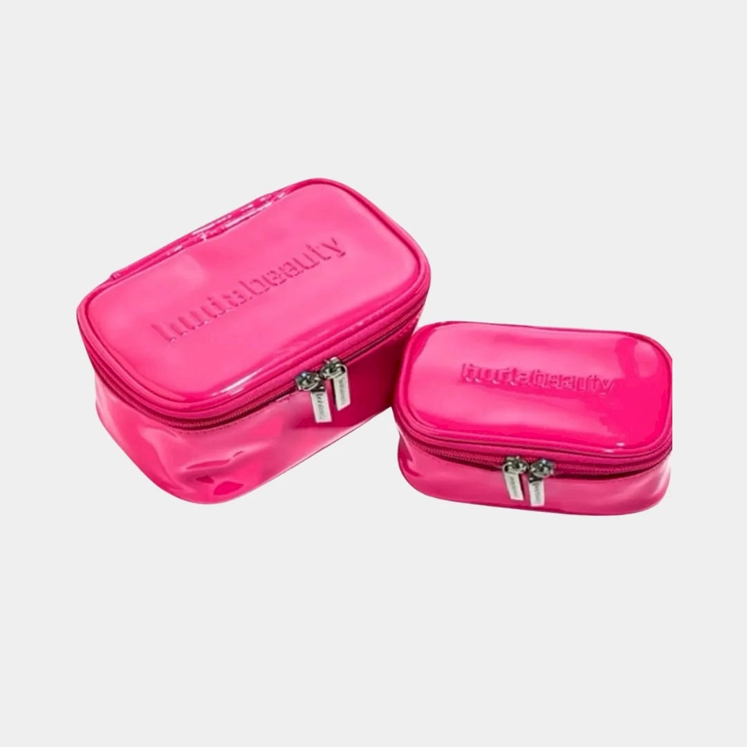 Pink Makeup Bag Set