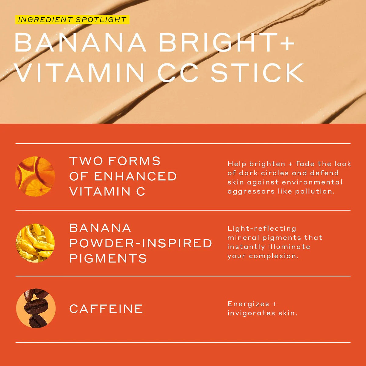 Banana Bright+ Vitamin CC Eye Sticks for Dark Circles