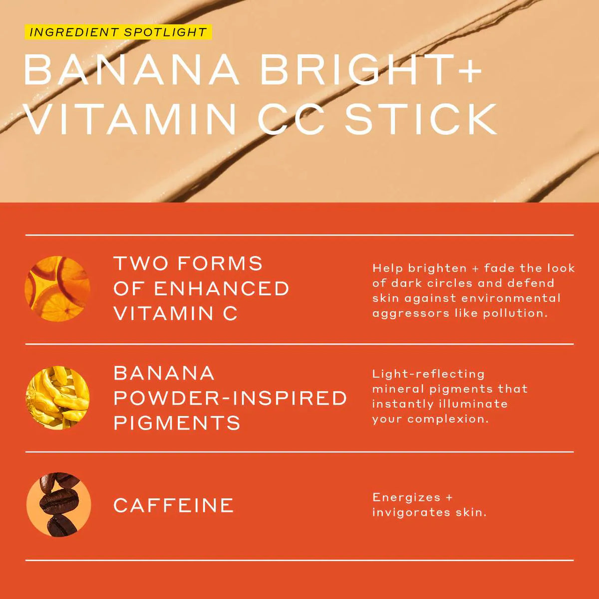 Banana Bright+ Vitamin CC Eye Sticks for Dark Circles